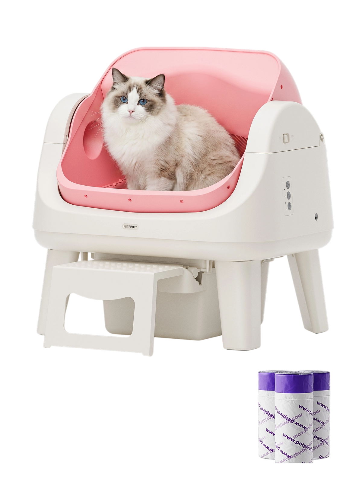 AutoScooper 12 Lite Cat Litter Box-Gray