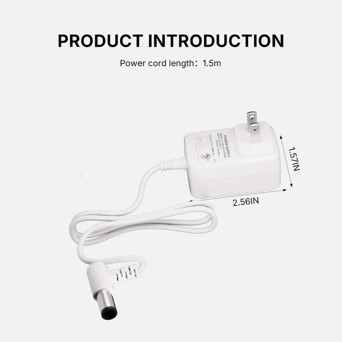 12V, 2A Power Adapter for AutoScooper 11 and AutoScooper 12 Lite