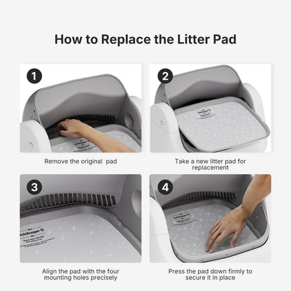 AutoScooper 12 Litter Base Bed – 2 Pack