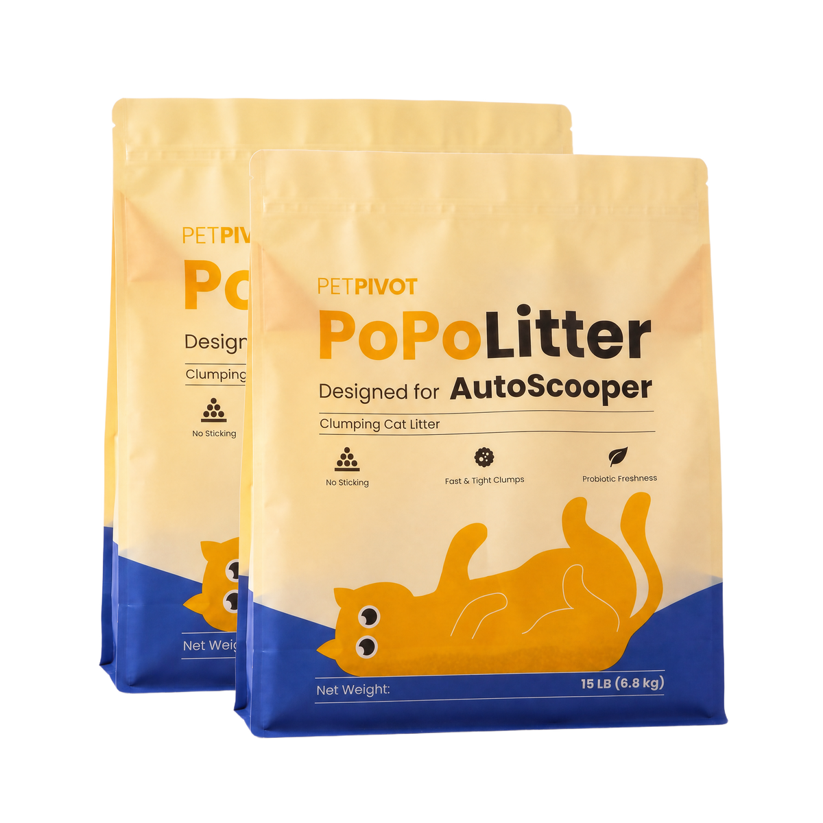AutoScooper PoPoLitter Cat litter