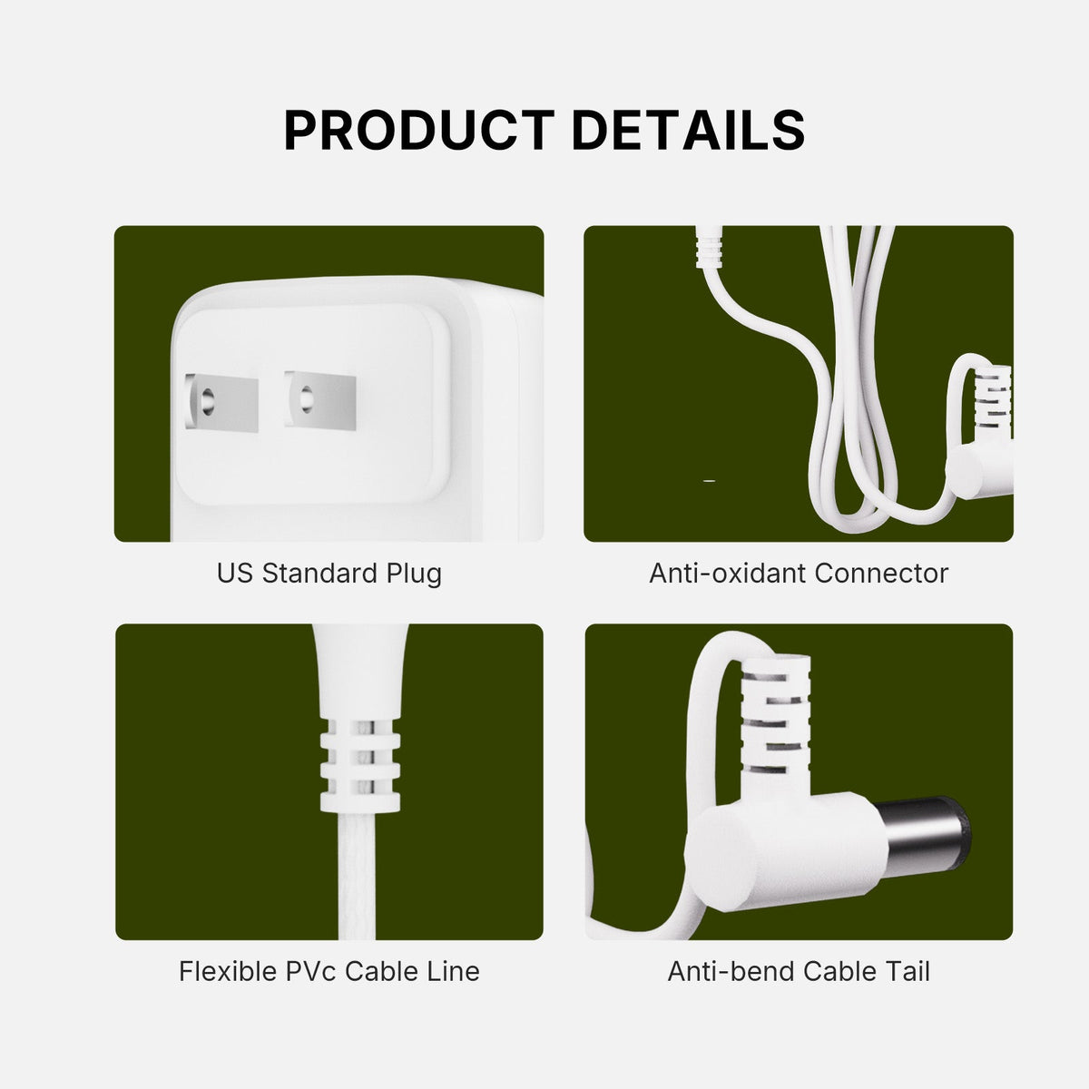 12V, 2A Power Adapter for AutoScooper 11 and AutoScooper 12 Lite