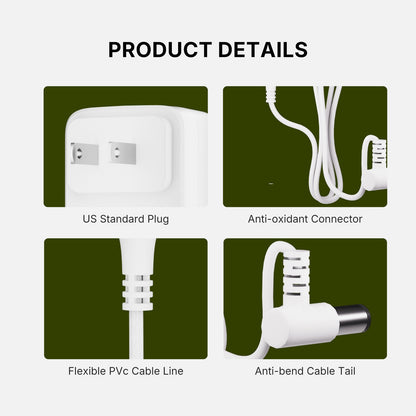 12V, 2A Power Adapter for AutoScooper 11 and AutoScooper 12 Lite