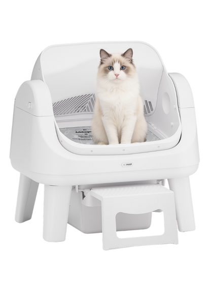 AutoScooper 12 Lite Cat Litter Box-Gray