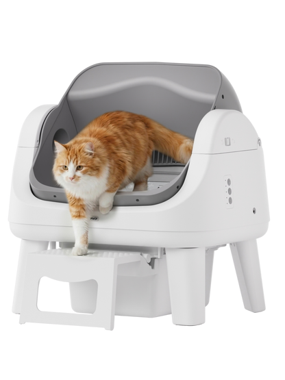 AutoScooper 12 Lite Cat Litter Box-Gray